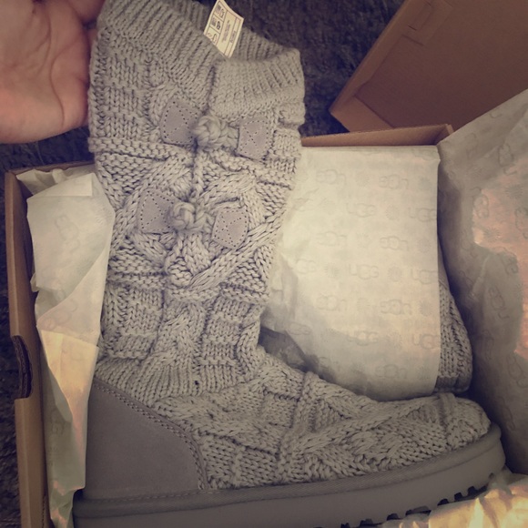 ugg kalla knit boots